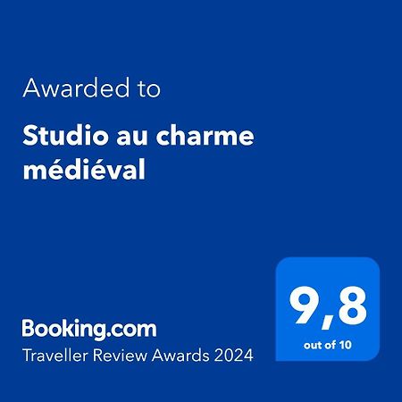 Studio Au Charme Medieval La Garde  Exterior foto